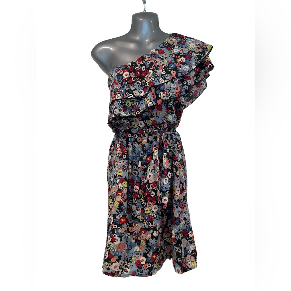 One shoulder adorable dress size L